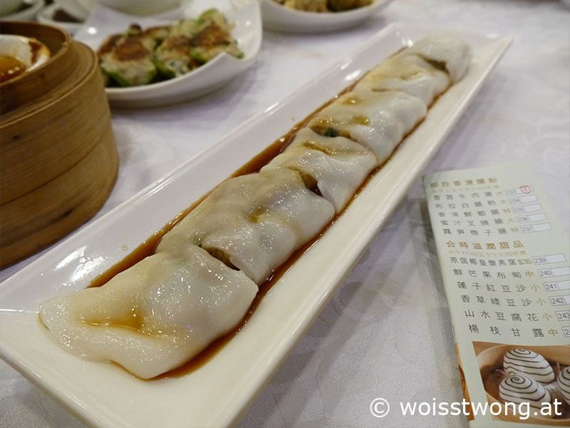 Cheung Fun | Dim Sum in Yum Cha-Restaurant in Hong Kong