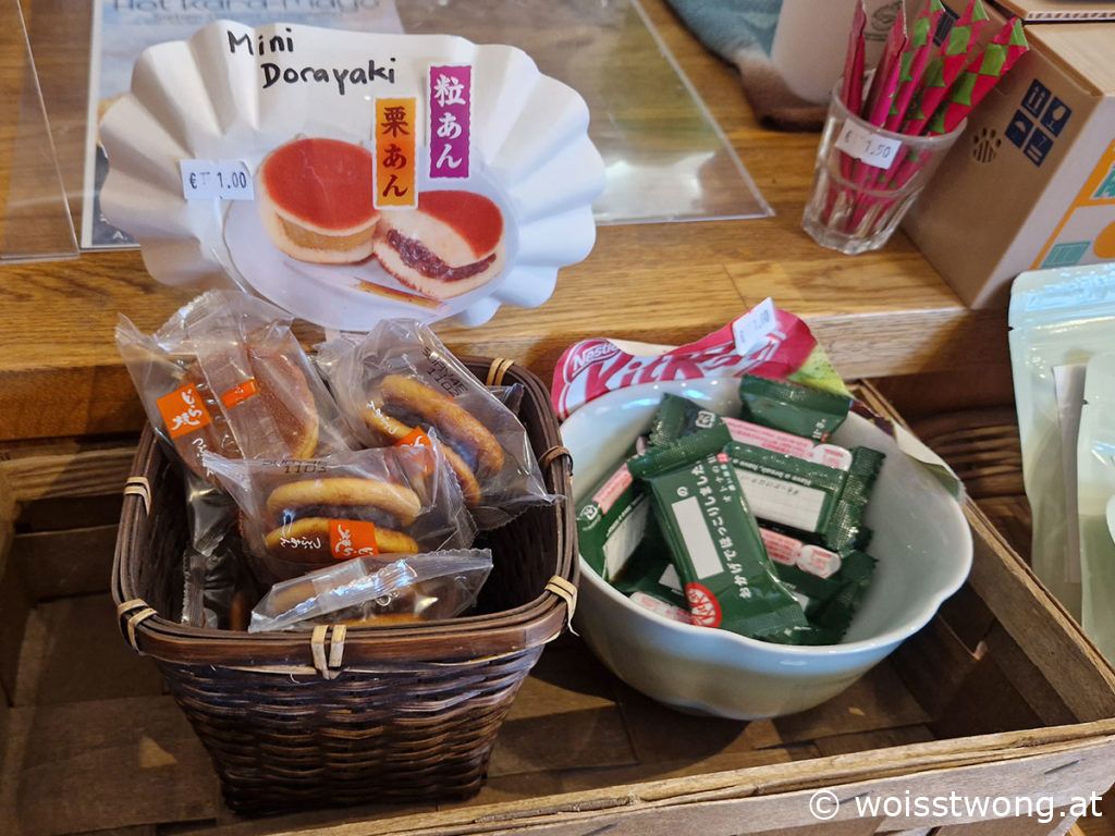 Dorayaki & Kitkat im Cha no Ma | Japanische Süßigkeiten in Wien