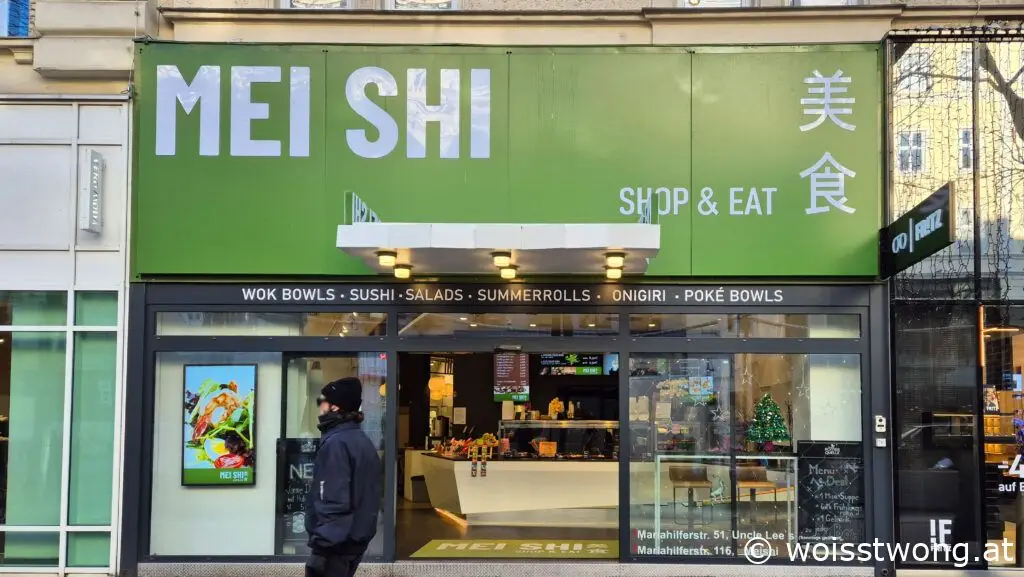 Meishi Buffetrestaurant auf der Mariahilferstraße