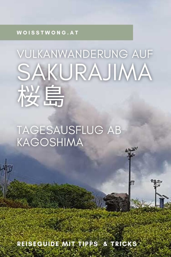 Vulkanwanderung auf Sakurajima -  Tagesausflug ab Kagoshima | Lust auf ein kleines Abenteuer? Sakurajima ist eine der aktivsten Vulkaninseln Japans und ein beeindruckendes Ausflugsziel ab Kagoshima. Der Vulkan ist berüchtigt für seine häufigen Ausbrüche und die Chancen stehen gut, dass du auch bei deinem Besuch siehst, wie der Berg Asche spuckt. Während einer Wanderung durch die Lavafelder gibt es eine beeindruckende Landschaft zu bestaunen. Und das ein oder andere Mandarinen-Eis sorgt für die nötige Abkühlung.